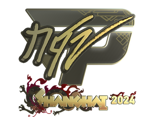 Sticker | NQZ (Gold) | Shanghai 2024