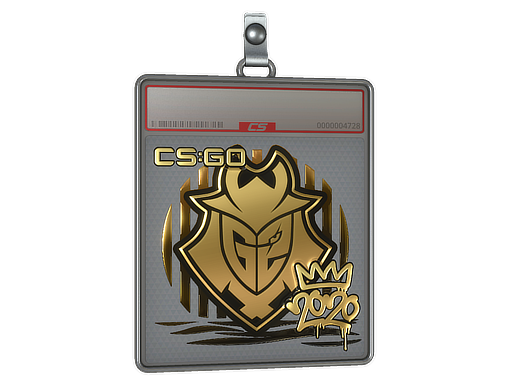 Sticker Slab | G2 (Gold) | 2020 RMR