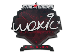 Наклейка | woxic | Берлин-2019