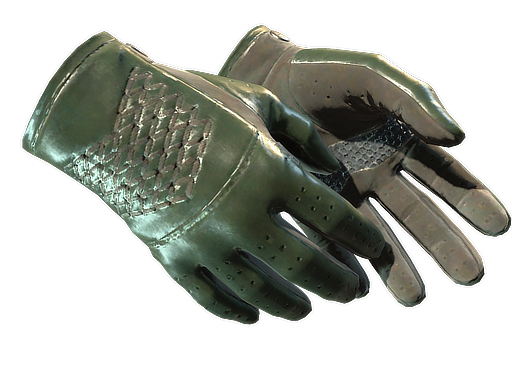 ★ Driver Gloves | Racing Green (Немного поношенное)