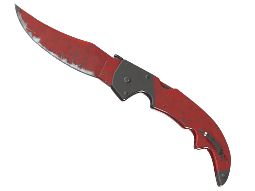 ★ Falchion Knife | Crimson Web (После полевых испытаний)