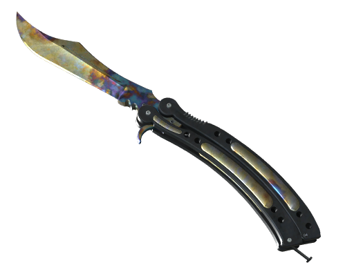 ★ Butterfly Knife | Case Hardened (Поношенное)