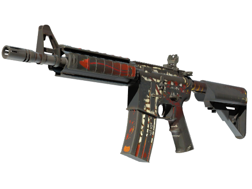 M4A4 | Hellfire (Закаленное в боях)