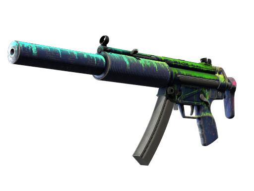 MP5-SD | Phosphor (Закаленное в боях)
