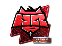 Наклейка | HellRaisers (металлическая) | Атланта-2017