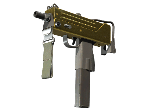 Souvenir MAC-10 | Gold Brick (После полевых испытаний)