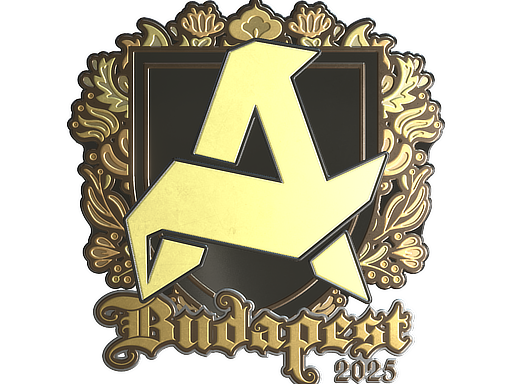 Наклейка | Aurora (золотая) | Будапешт-2025