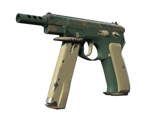 CZ75-Auto | Green Plaid (После полевых испытаний)