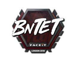 Наклейка | BnTeT | Лондон-2018