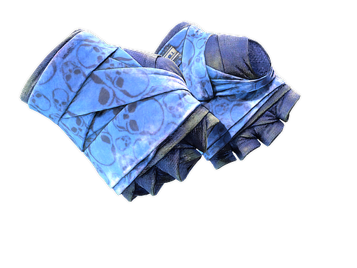 ★ Hand Wraps | Cobalt Skulls (Закаленное в боях)