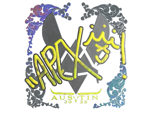 Sticker | apEX (Holo) | Austin 2025