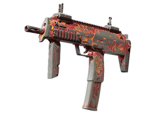 MP7 | Coral Paisley (Закаленное в боях)