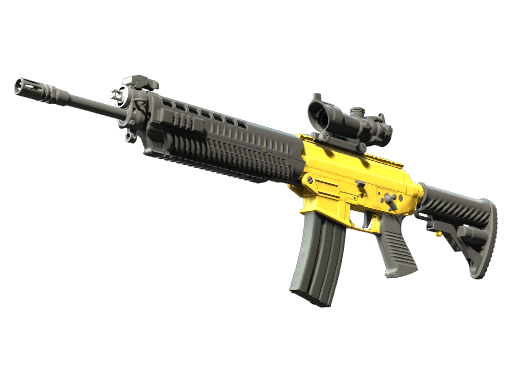 SG 553 | Bulldozer (Немного поношенное)