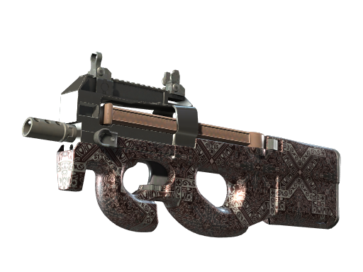 P90 | Baroque Red (Немного поношенное)