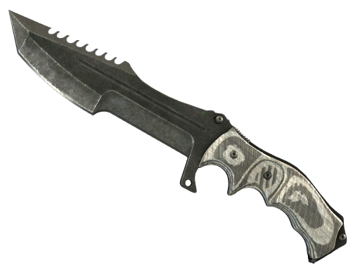 ★ Huntsman Knife | Black Laminate (Закаленное в боях)