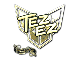 Наклейка | TeSeS (золотая) | Париж-2023