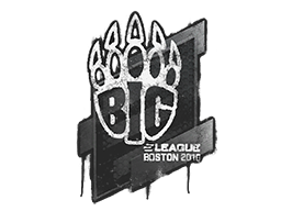 Запечатанный граффити | BIG | Бостон-2018