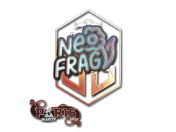 Наклейка | NEOFRAG (голографическая) | Париж-2023