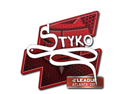 Наклейка | STYKO | Атланта-2017