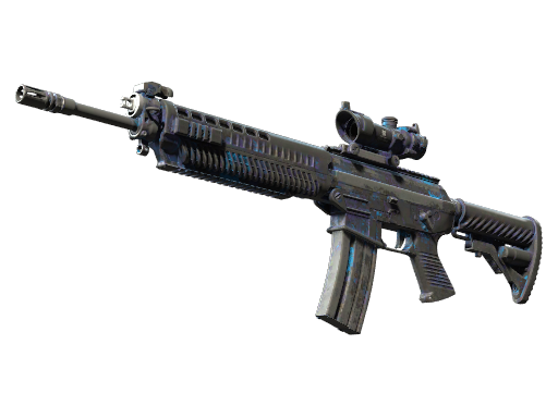 StatTrak™ SG 553 | Aloha (Закаленное в боях)