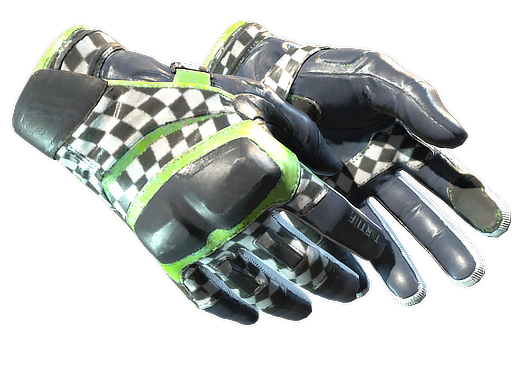 ★ Moto Gloves | Finish Line (Поношенное)