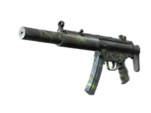 MP5-SD | Lime Hex (Немного поношенное)