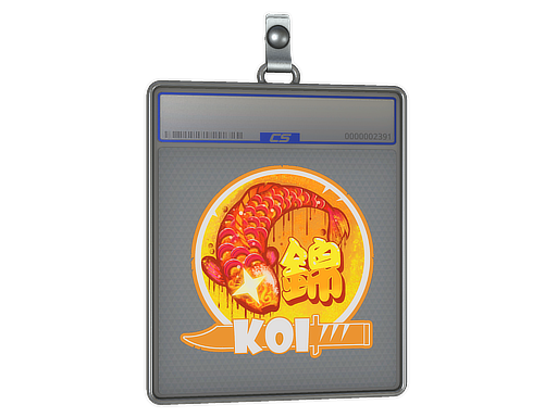 Sticker Slab | Fancy Koi