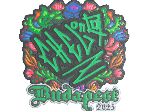 Sticker | chelo (Embroidered) | Budapest 2025