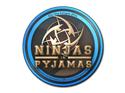 Наклейка | Ninjas in Pyjamas | Кёльн-2014