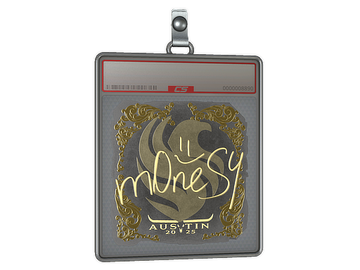 Sticker Slab | m0NESY (Gold) | Austin 2025