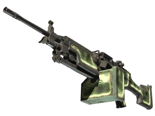 StatTrak™ M249 | Deep Relief (Закаленное в боях)