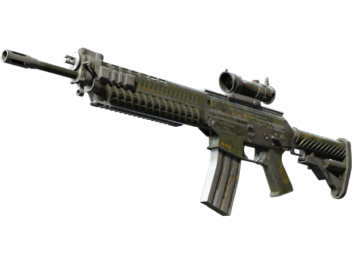 StatTrak™ SG 553 | Atlas (Закаленное в боях)