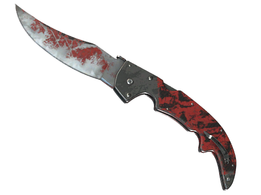 ★ Falchion Knife | Crimson Web (Закаленное в боях)