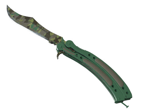 ★ Butterfly Knife | Boreal Forest (После полевых испытаний)