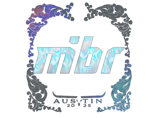 Наклейка | MIBR (голографическая) | Остин-2025