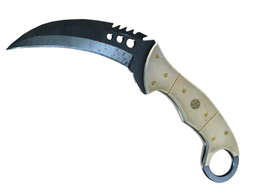 ★ Talon Knife | Blue Steel (Немного поношенное)