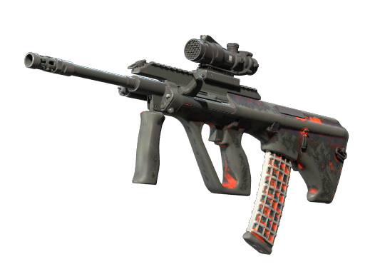 AUG | Radiation Hazard (Закаленное в боях)