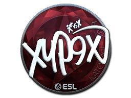 Наклейка | Xyp9x (металлическая) | Катовице-2019