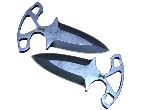 ★ Shadow Daggers | Blue Steel (Закаленное в боях)