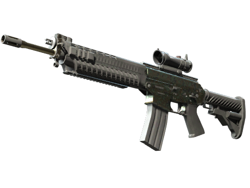 SG 553 | Army Sheen (После полевых испытаний)