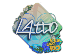 Наклейка | latto | Рио-2022
