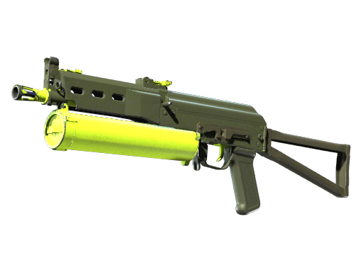 PP-Bizon | Chemical Green (Поношенное)