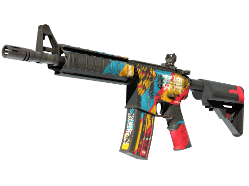 M4A4 | Cyber Security (Закаленное в боях)