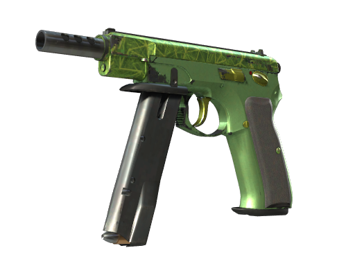 CZ75-Auto | Emerald Quartz (После полевых испытаний)