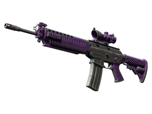 SG 553 | Ultraviolet (Закаленное в боях)