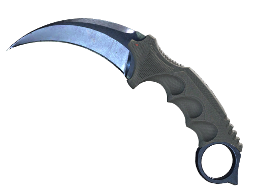 ★ Karambit | Blue Steel (Закаленное в боях)