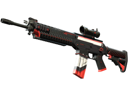 SG 553 | Cyrex (Немного поношенное)