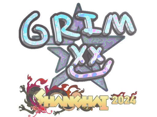 Sticker | Grim (Holo) | Shanghai 2024