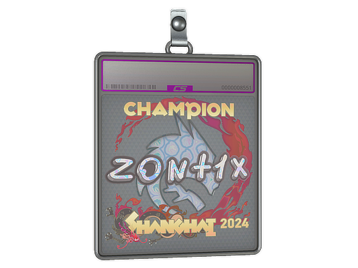Слэб | zont1x (голографическая, чемпион) | Шанхай-2024