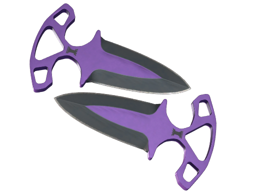 ★ Shadow Daggers | Ultraviolet (Немного поношенное)